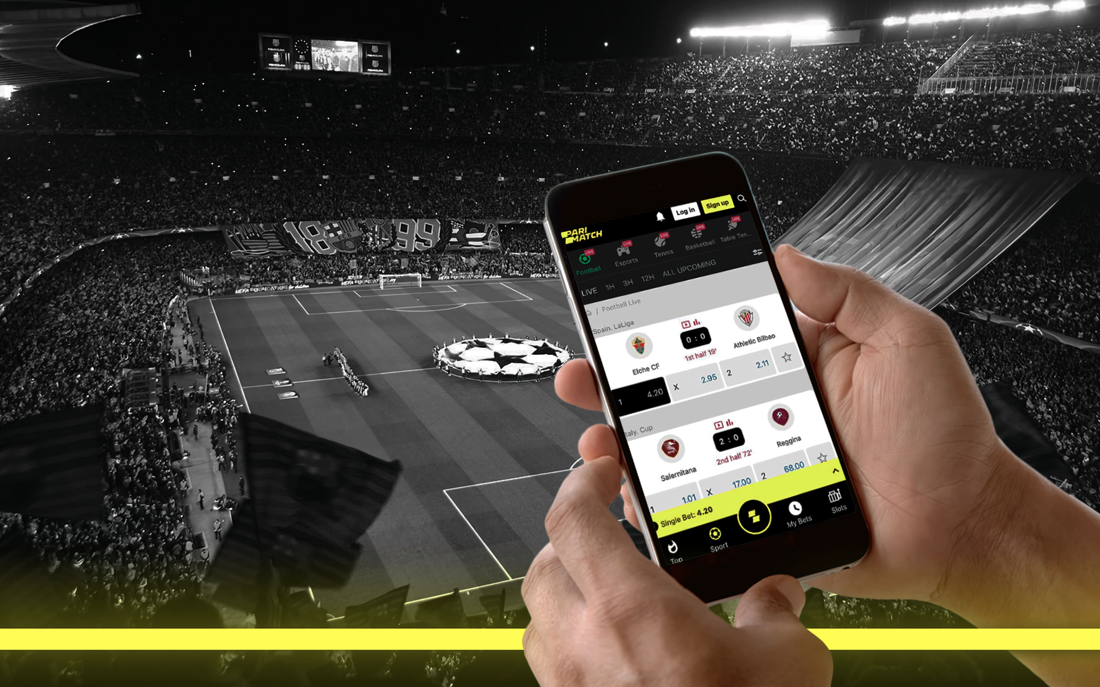 Sports betting with Paribet