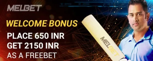 Welcome bonus melbet